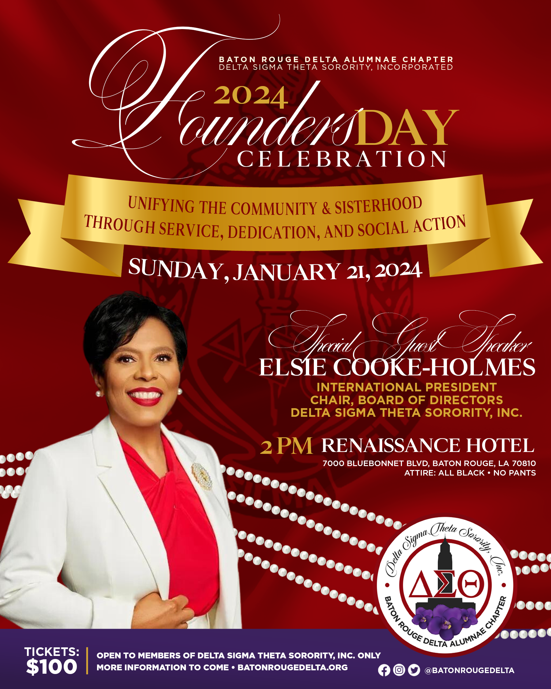 Baton Rouge Delta Founders Day